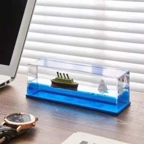Enchanting Nautical Fluid Drift Bottle