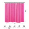 Elegant Pink 3D EVA Waterproof Shower Curtain, 180x180cm