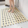 Eco-Friendly Bamboo Bath Mat