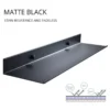 102784-3a1ef3.webp Modern Matte Black Wall-Mounted Aluminum Shelf for Bathroom & Kitchen Storage