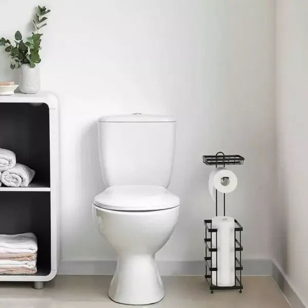 102787-cb3d73.webp Multi-Purpose Bathroom Tissue Holder & Storage Stand