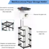 102787-eadfa8.webp Multi-Purpose Bathroom Tissue Holder & Storage Stand