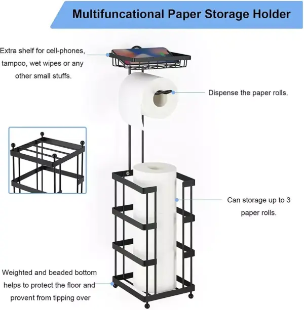102787-eadfa8.webp Multi-Purpose Bathroom Tissue Holder & Storage Stand