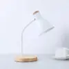 Modern Nordic-Style Wooden Desk Lamp with LED Flex Lighting for Home & Office