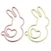 Cute Rabbit-Shaped Metal Paper Clips