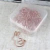 Cute Rabbit-Shaped Metal Paper Clips