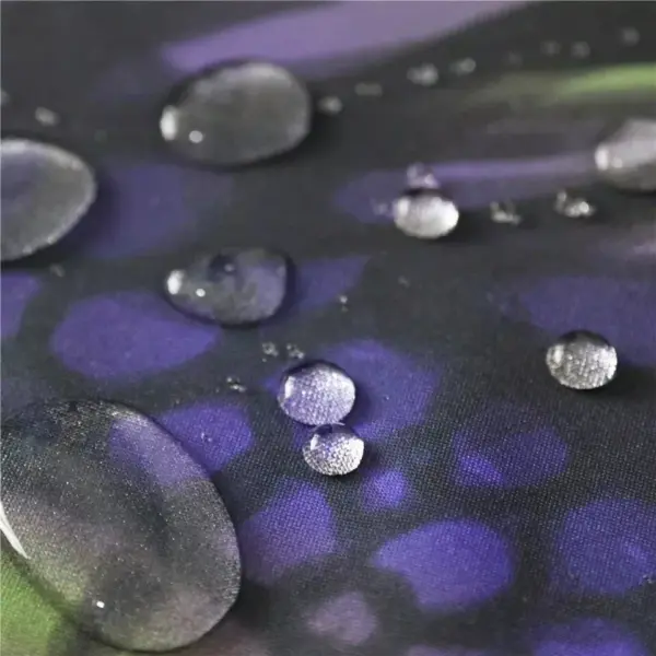 Modern Minimalist Waterproof Shower Curtain with Exclusive Artwork