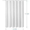 Luxurious Waffle Plaid Shower Curtain with Quick-Dry Waterproof Design