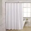 Luxurious Waffle Plaid Shower Curtain with Quick-Dry Waterproof Design