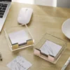 103145-7b9199.webp Rose Gold Acrylic Sticky Notes Holder