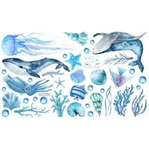 103185-5a5106.webp Charming Sea Life Wall Decals