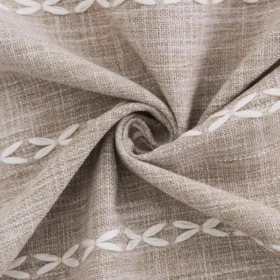 103192-57def9.webp Luxurious Boho-Chic Striped Linen Cotton Shower Curtain with Tassels and Hooks