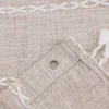 103192-df026d.webp Luxurious Boho-Chic Striped Linen Cotton Shower Curtain with Tassels and Hooks