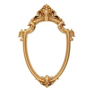 103193-062f2e.webp Charming European Style Oval Wall Mirror