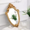103193-2016a6.webp Charming European Style Oval Wall Mirror