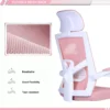 103458-92f836.webp Ergonomic Mesh Office Chair with Adjustable Footrest and Headrest