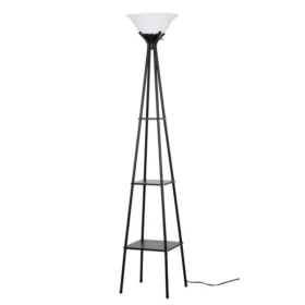 103504-418f93.webp 69" Charcoal Metal Floor Lamp with Built-In Shelves for Home Decor