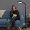 Adjustable LED Floor Lamp - Contemporary Design for Living Room, Bedroom, and Office