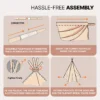 Kids Play Teepee Tent