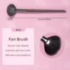 Professional Soft Goat Hair Highlight Brush Set