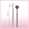 Professional Soft Goat Hair Highlight Brush Set