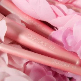 Professional 8-Piece Pink Makeup Brush Set