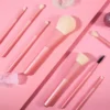 Professional 8-Piece Pink Makeup Brush Set