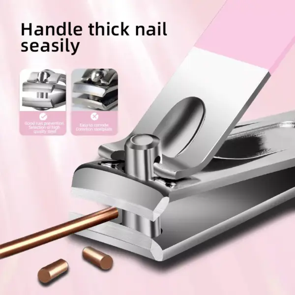 Complete 6-Piece Pink Manicure & Pedicure Set