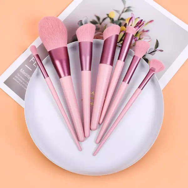96151-84d07e.webp 12-Piece Pink Makeup Brush Set for Foundation, Powder, Blush & Eyeshadow