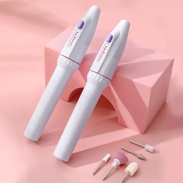 Professional 5-in-1 Electric Nail Drill Machine for Manicure and Pedicure