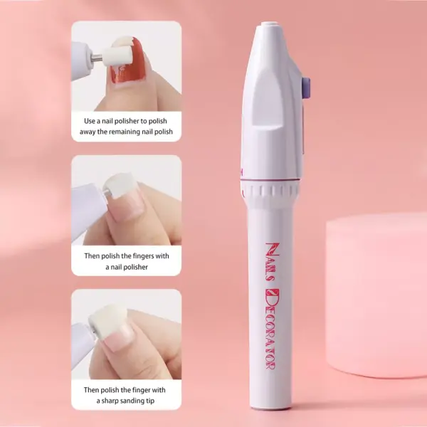 Professional 5-in-1 Electric Nail Drill Machine for Manicure and Pedicure