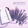 Professional 20pcs Purple Makeup Brush Set