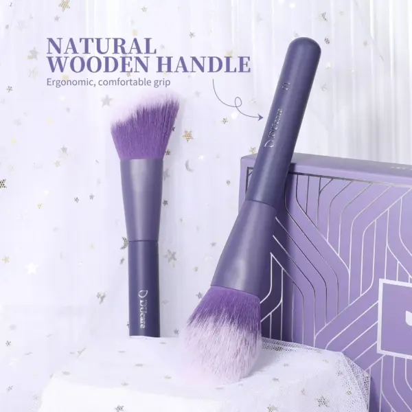 Professional 20pcs Purple Makeup Brush Set