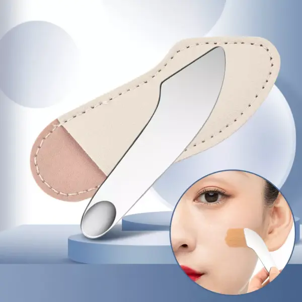 Stainless Steel Gua Sha Massager for Face, Neck, and Body