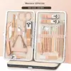 Rose Gold Stainless Steel Nail Art & Grooming Kit
