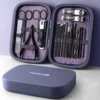 Professional 18-Piece Stainless Steel Nail and Foot Care Set