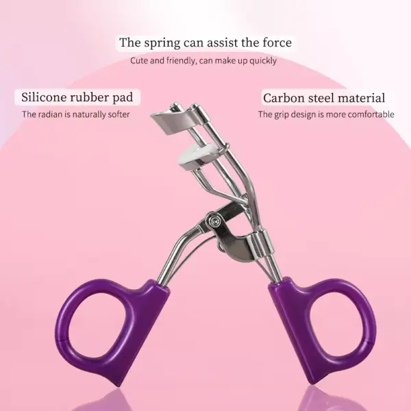 Perfect Curl Eyelash Curler with Comb for Natural Look