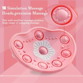 Remote Control Chest Heating Massage Device