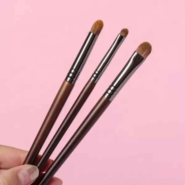 High-Quality Goat Hair Tapered Blending Makeup Brushes