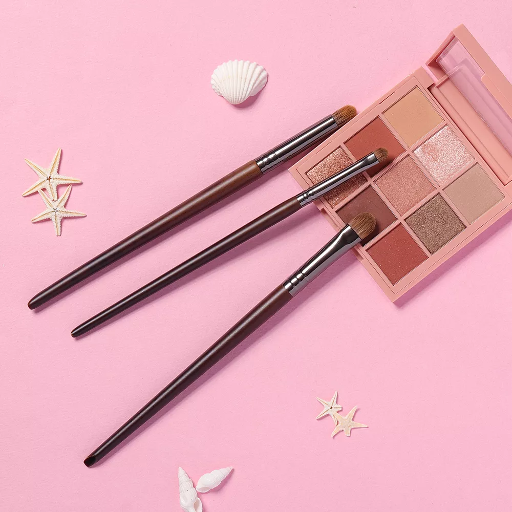 High-Quality Goat Hair Tapered Blending Makeup Brushes