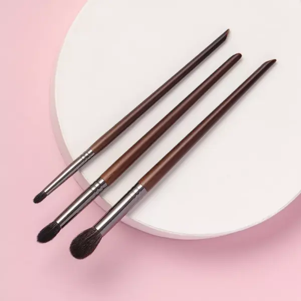 High-Quality Goat Hair Tapered Blending Makeup Brushes