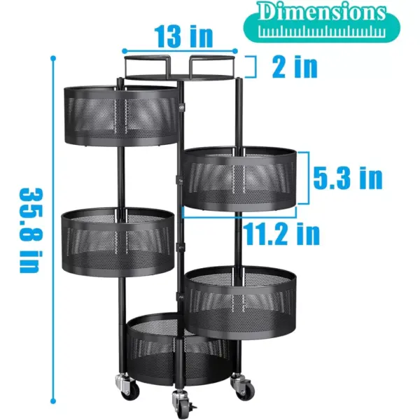 96457-25e44a.webp 5-Tier Rotating Fruit and Vegetable Basket with Metal Lid