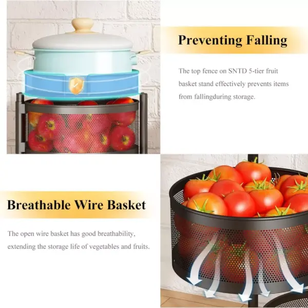 96457-595604.webp 5-Tier Rotating Fruit and Vegetable Basket with Metal Lid