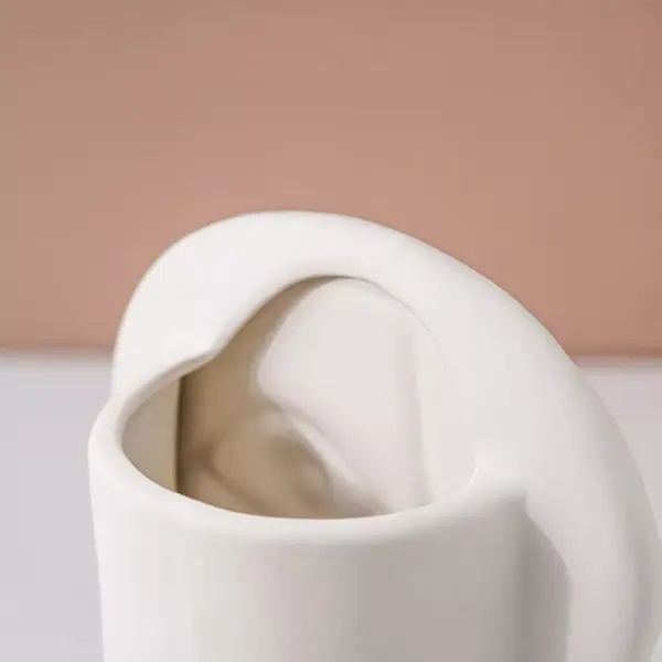 Creative Nordic Ceramic Face Vase