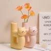 96494-291b58.webp Charming Cat Letter D-Shaped Resin Vase