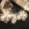 LED Neon "Marry Me" Proposal & Wedding Decor Light Sign