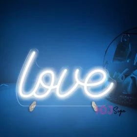 Chic LED Neon Love Sign - Aesthetic Room & Night Light Decor