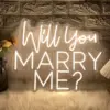 LED Neon "Will You Marry Me?" Sign