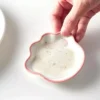 Cute Cat's Paw Ceramic Dessert Plate