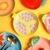 Creative Ceramic Fruit-Shaped Salad Plate